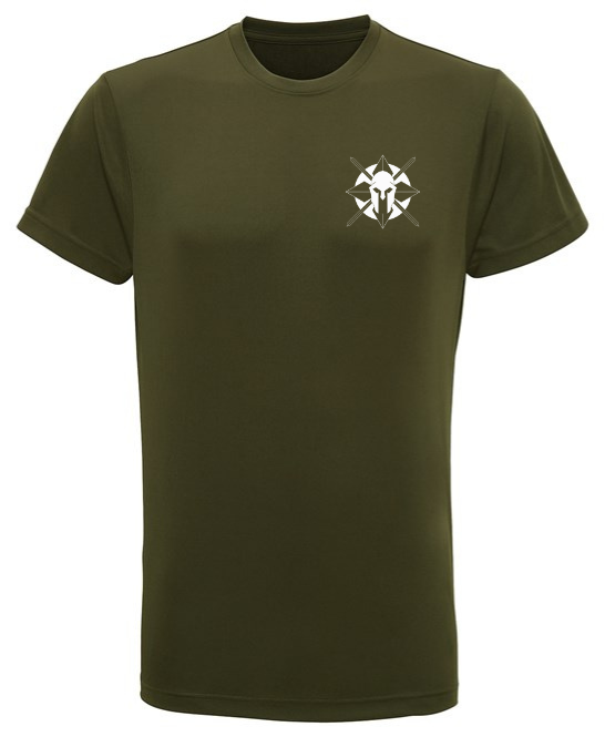 TriDri® Olive Green TFT Performance T-shirt