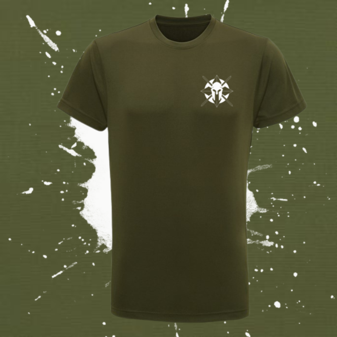 TriDri® Olive Green TFT Performance T-shirt